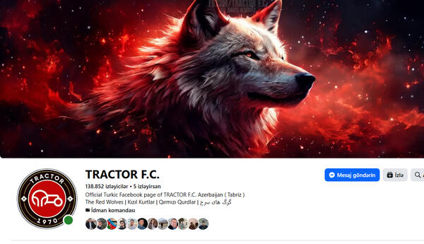 TRAKTOR FC səhifəsi əla bir paylaşım edib