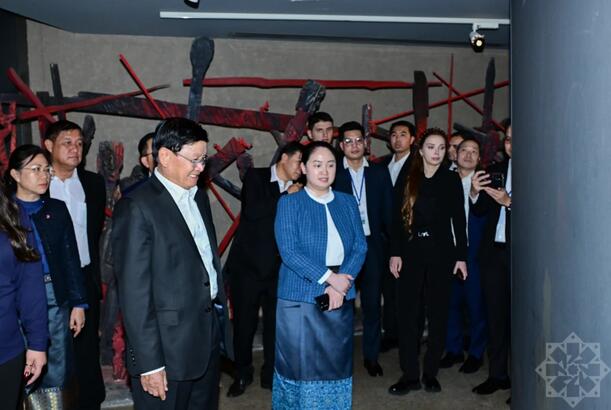 Laos Prezidenti "Yanardağ" Dövlət Tarix-Mədəniyyət və Təbiət Qoruğunu ziyarət edib