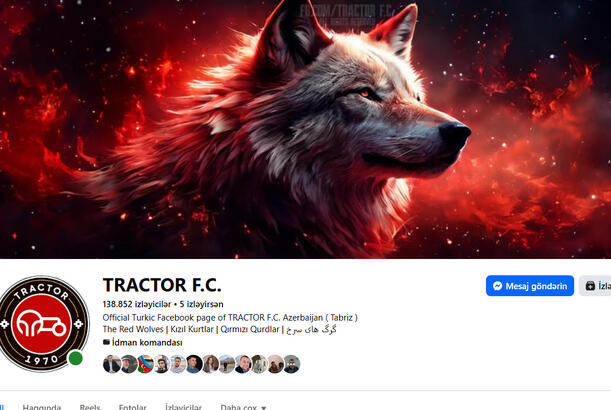TRAKTOR FC səhifəsi əla bir paylaşım edib