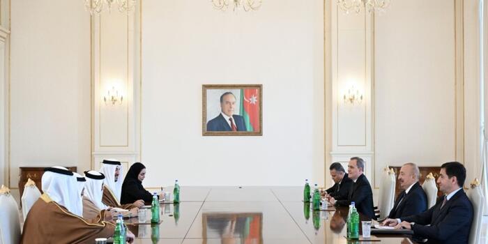 Prezident Bəhreynin xarici işlər nazirini qəbul edib