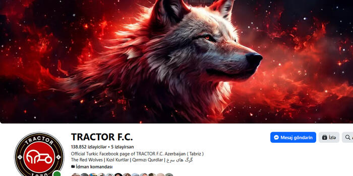TRAKTOR FC Türkiyənin molla sevgisindən yazdı