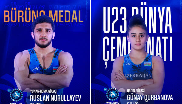 Azərbaycanın qadın güləşçisi U-23 dünya çempionatının finalına yüksəlib