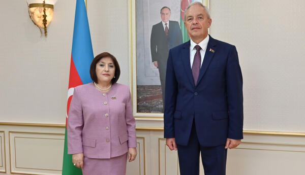 Sahibə Qafarova və İqor Sergeyenko parlamentlərarası əlaqələri müzakirə ediblər