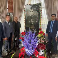 Masallı rayonunun Qarğalıq kəndində şəhid Elvin Əzizov anıldı
