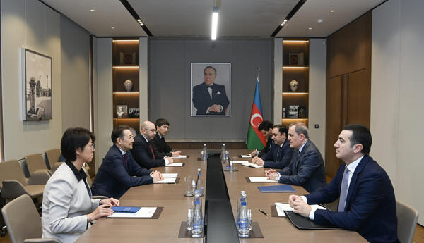 Ceyhun Bayramov AQEM-in Baş katibi ilə VII Sammitin nəticələrini müzakirə edib