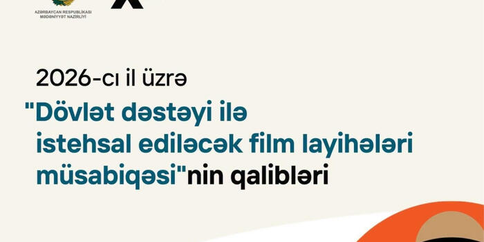 Dövlət dəstəyi ilə istehsal ediləcək film layihələri müsabiqəsinin nəticələri açıqlanıb