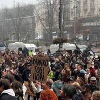 Kiyevdə Kliçkonun istefası tələbi ilə aksiya keçirilir