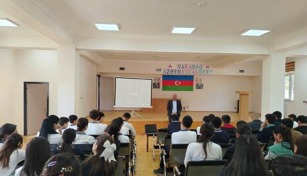 "Vətən müharibəsi bizim şanlı Zəfər tariximizdir" <span class="red">- FOTO</span>
