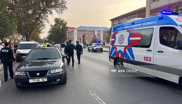 Naxçıvanda yol-nəqliyyat hadisəsi baş verib