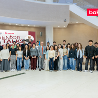 “Bakcell”in baş icraçı direktoru ADA Universitetinin tələbələri ilə görüşüb
