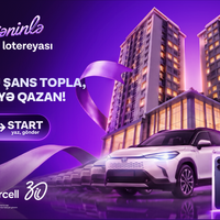 Azercell-in yubiley lotereyasında Fakturasız xətt abunəçiləri üçün hər həftə 7 iPhone və bir Toyota Corolla Cross uduşa çıxarılır