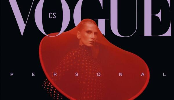 Ukraynalı fotoqraf Vogue Czechoslovakia üçün üz qabığı yaradır