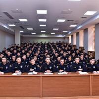Polis Akademiyasında mütəxəssislərin iştirakı ilə dərslər keçirilir