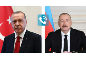 Türkiyə və Azərbaycan prezidentləri arasında telefon danışığı olub