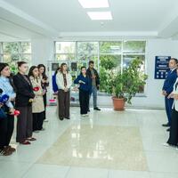 Media nümayəndələri Bakı Reabilitasiya Mərkəzində əlilliyi olan şəxslərə göstərilən reabilitasiya xidmətləri ilə tanış olublar - FOTOLAR