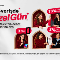 Birbank’s “7 gözəl gün” campaign: Bonuses and discounts of up to 70%