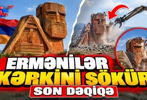 Ermənilər Kərkini sökür - SON DƏQİQƏ Ermənilər Kərkini sökür - SON DƏQİQƏ