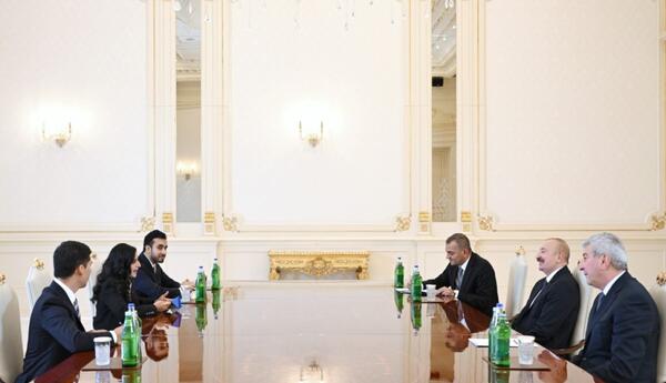 İlham Əliyev Dünya Turizm Təşkilatının Baş katibini qəbul edib