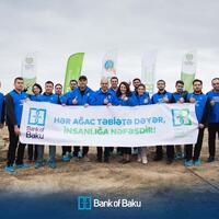 "Bank of Baku" növbəti ağacəkmə aksiyası təşkil edib