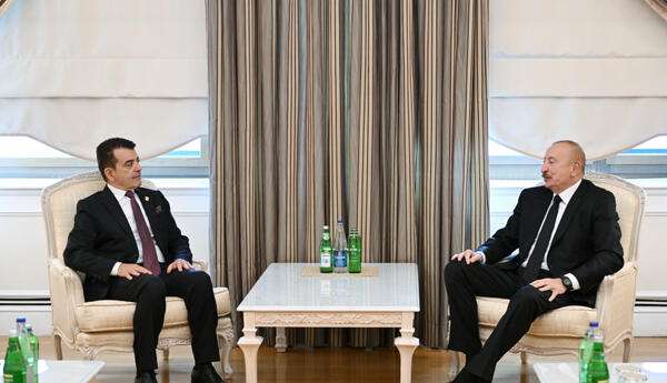 Prezident İlham Əliyev ICESCO-nun Baş direktorunu qəbul edib <span class="red">- FOTOLAR</span>