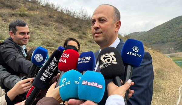 Yengicə su anbarının tikintisi davam etdirilir