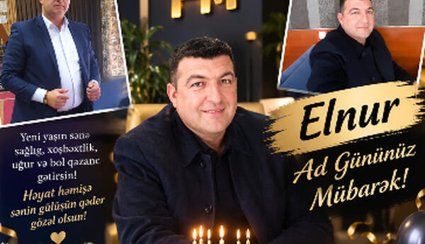 Döğum günü TƏBRİKİ