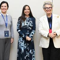 Leyla Əliyeva UNESCO-nun Baş direktorunun müavini ilə görüşüb