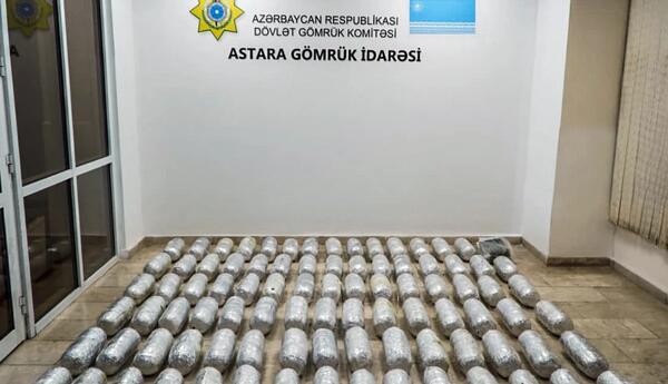 İrandan Rusiyaya 98 kiloqrama yaxın narkotikin keçirilməsinin qarşısı alınıb