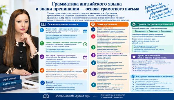 Грамматика английского языка и пунктуация как основа грамотного письма