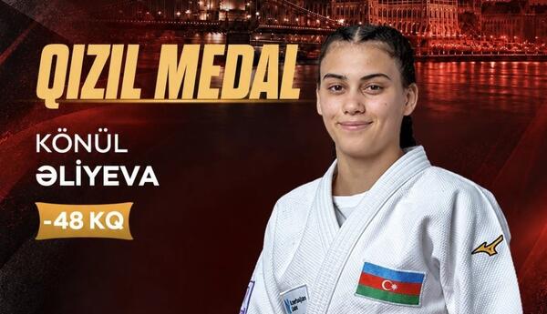 Könül Əliyeva Böyük Dəbilqə turnirində qızıl medal qazanıb
