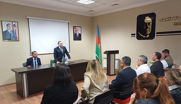 Tovuz rayonunda YAP-ın VIII Qurultayından irəli gələn vəzifələr və səhiyyə sahəsində qarşıda duran hədəflərlə bağlı tədbir keçirilib